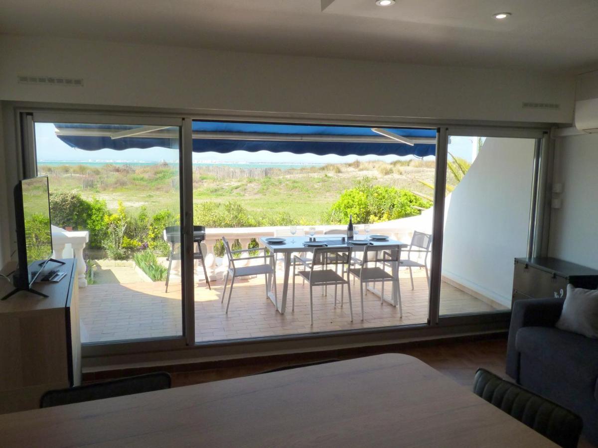 Sol-Y-Days Flamant, Superbe Appartement En Rez De Jardin Avec Grande Terrasse Et Jardinet, Face A La Mer Le Grau-du-Roi Εξωτερικό φωτογραφία